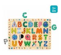Encastrement puzzle ABC international Djeco