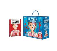 Puzzle éducatif - SASSI - Corps Humain - 200 pièces - Coffret interactif - À partir de 6 ans