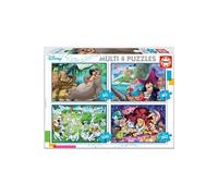 Educa Borrás - Puzzles progressifs enfants Disney - 4 puzzles 50/80/100/150 pièces à partir de 5 ans