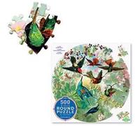 Puzzle Eeboo Colibris Rond 500 pièces Multicolore G