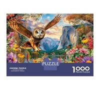 Puzzle Effraie des clochers 1000 Pièces pour Adolescents Et Enfants - Difficile Puzzles Jeu De Patience en Famille 70x50cm/1000pcs