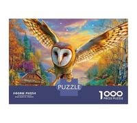 Puzzle Effraie des clochers 1000 Pièces pour Adolescents Et Enfants - Difficile Puzzles Jeu De Patience en Famille 38x26cm/1000pcs