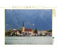 Puzzle · Église Saint-Laurent à Tegernsee, Haute-Bavière, Allemagne | Église Saint-Laurent à Tegernsee · 1000 pièces · Format assemblé 64 × 48 cm · CALVENDO Puzzle