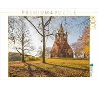 Puzzle · Église Saint-Paul à Halle-Saale | L'église Saint-Paul à Halle-Saale par une journée d'automne · 1000 pièces · Format assemblé 64 × 48 cm · CALVENDO Puzzle