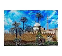 Puzzle Égypte 300 pièces Égypte Citadelle du Caire Jeu de Puzzle Œuvre d'art Souvenir de Voyage 38 x 26 cm