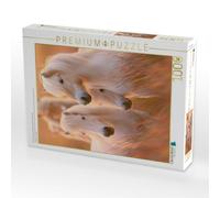 Puzzle · EIN Motiv aus dem Kalender Islands Wilde Pferde | 1000 pièces · Format assemblé 64 × 48 cm · CALVENDO Puzzle