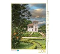 Puzzle · EIN Nebengebäude mit romantischen Garten und Einer wundervollen | Flora · Ein zauberhafter Märchenpalast im Herzen eines… · 1000 pièces · Format assemblé 64 × 48 cm · CALVENDO Puzzle