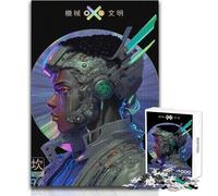 Puzzle Ejiro Gen 1000 pièces pour Adolescents:Un Jeu d'apprentissage ludique et Stimulant, idéal comme Cadeau de Noël ou d'anniversaire Dimensions:38x26cm