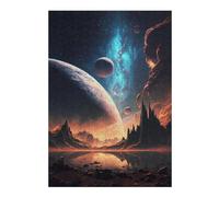 Puzzle Élégant Beyond The Galaxy pour Adultes, 300 PCS