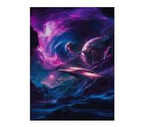 Puzzle Élégant Cosmic Vortex Odyssey pour Adultes, 500 PCS