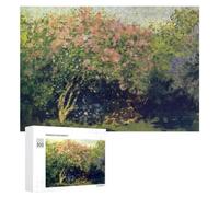 Puzzle Élégant Lilacs in The Sun by Monet pour Adultes, 300 PCS