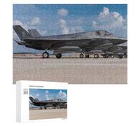 Puzzle Élégant Lockheed Martin F35 Jet pour Adultes, 300 PCS