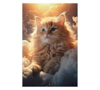 Puzzle Élégant pour Adultes, Motif Kitten Dreamworld, 1000 PCS | Le montage en commençant par les bords: moins de temps devant les écrans en intérieur.