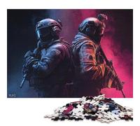 Puzzle Elite Ops Duo de 300 pièces pour Adultes, Puzzles en Bois, Casse-têtes pour Enfants, 300 pièces (40 x 28 cm)