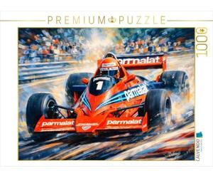 Puzzle · en 1978, Niki Lauda a terminé quatrième du Championnat du Monde | avec Brabham · Il a d'ailleurs remporté un nouveau titre de… · 1000 pièces · Format assemblé 64 × 48 cm · CALVENDO Puzzle
