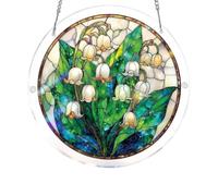 Puzzle en Acrylique de 83 pièces, 7,4 Pouces, Attrape-Soleil | Pendentif de décoration de fenêtre for la maison, article de jardin(Color 11)