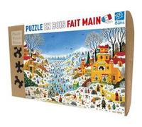 Puzzle en bois 100 pieces THOMAS SCENE HIVERNALE AUX TOUCANS PMW Multicolore Multicolore G