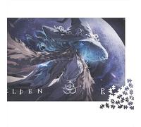 Puzzle en Bois 1000 Pièces Adulte Elden Ring - Jeu De Challenge Classique,Jeux Art Décoratif Moderne, Cadeau Créatif De Haute Qualité 1000pcs (75x50cm)