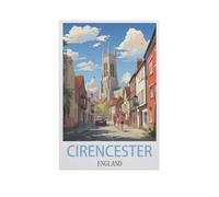 Puzzle en Bois 1000 Pieces，Cirencester, Angleterre，Adultes Enfants Classique Jeu Cadeau（75x50cm）-I49