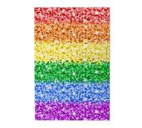 Puzzle en Bois 1000 pièces « Drapeau de la fierté pailleté » pour Adultes