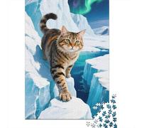 Puzzle en Bois 1000 Pièces - Norwegian Forest Chat | Odyssée Visuelle pour Petits Explorateurs Et Grands Rêveurs | Plongez dans Un Monde De Fantaisie