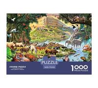 Puzzle en Bois 1000 pièces pour Adultes, Animaux de la forêt Tropicale, Puzzle carré pour Enfants, Jeux en Famille, Cadeaux de Noël, 1000 pièces (75 x 50 cm)