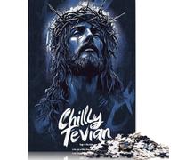 Puzzle en Bois 1000 pièces pour Adultes, Art chrétien, Jésus, Puzzle pour Enfants, Jeux en Famille, Cadeaux de Noël, 1000 pièces (75 x 50 cm)