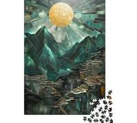 Puzzle en Bois 1000 pièces pour Adultes, El Dorado Kintsugi Mosaic De