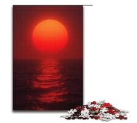 Puzzle en Bois 1000 pièces pour Adultes et Enfants par Jigsaw Blood of The Setting Sun (38 x 26 cm)