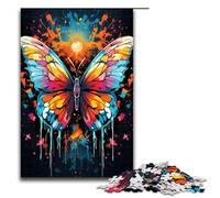 Puzzle en Bois 1000 pièces pour Adultes et Enfants par Jigsaw Fantasy Art Butterfly Puzzles pour Adultes 1000 pièces (75 x 50 cm)