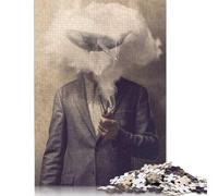 Puzzle en Bois 1000 pièces pour Adultes Peut-être Que Je suis à Nouveau Moi-même Puzzle pour Enfants Jeux de Famille Cadeaux de Noël 1000 pièces (75 x 50 cm)