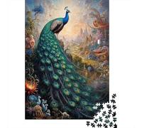 Puzzle en Bois 1000 pièces pour Adultes, Proud Peacock Menagerie De | Pour les vacances de Noël : ce puzzle pour adultes de 1000 pièces propose l'ensemble du défi pour les vacances de Noël.