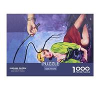 Puzzle en Bois 1000 pièces pour Adultes, Style Vintage, Couverture en pulpe, Puzzle carré pour Enfants, Jeux en Famille, Cadeaux de Noël, 1000 pièces (75 x 50 cm)