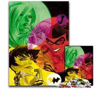 Puzzle en Bois 1000 pièces pour Adultes thème Batman idéal pour Les Jeux de société en Famille Les fêtes d'anniversaire 1000 pièces (38 x 26 cm)