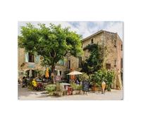 Puzzle en Bois 1000 Pièces，Provence - Oppède Lex Vieux，Adultes Enfants Assemblage De Puzzles Jouets（75x50cm）-AE32