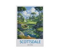 Puzzle en Bois 1000 Pieces，Scottsdale, Arizona，Adultes Enfants Classique Jeu Cadeau（75x50cm）-GB5