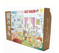 Puzzle en bois 12 pièces Gouter imaginaire Puzzle Michèle Wilson® Fr