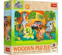 Puzzle en bois 24 Jurassic World : Meet the Dinosaurs