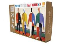 Puzzle en Bois découpé à la Main - Kasimir Malevitch - Les Sportifs - 24 pièces