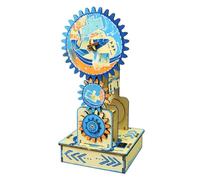 Puzzle en Bois 3D, Engine 3D Wooden Puzzle STEM Experiment Craft Encourages Creativity Imagination Learning