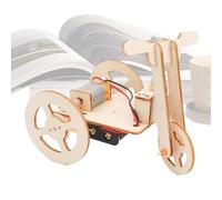 Puzzle en Bois 3D - Kit de Tricycle électrique DIY, Jouet éducatif STEM pour, Construction de Petits assemblages en Bois | Cadeau Parfait d'anniversaire, de Pâques, du Nouvel an pour l'apprent