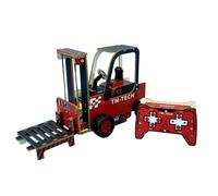 Puzzle en Bois 3D, Remote Control Forklift 3D Wooden Puzzle STEM Science Experiment DIY Cut No Glue
