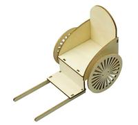 Puzzle en Bois 3D, Rickshaw 3D Wooden Puzzle STEM Science Experiment Craft