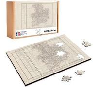 Puzzle en bois 48 Pièces Fabulous - 35 Ille et Vilaine Département Carte (28 x 20 cm) G