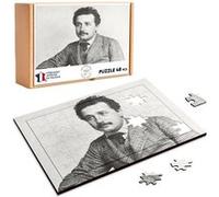 Puzzle en bois 48 Pièces Fabulous - Albert Einstein Scientifique 5 (28 x 20 cm) G