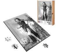 Puzzle en bois 48 Pièces Fabulous - Barbara Hale Sorciere Halloween Star (28 x 20 cm) G