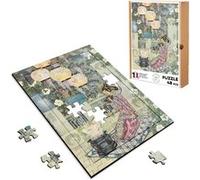Puzzle en bois 48 Pièces Fabulous - Ce Qu'a Vu La Lune Les Contes (28 x 20 cm) G