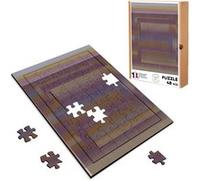 Puzzle en bois 48 Pièces Fabulous - Cromo Interference Art Moderne Op Art (28 x 20 cm) G
