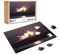 Puzzle en bois 48 Pièces Fabulous - Decollage Navette Spatiale Americaine (28 x 20 cm) G