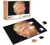 Puzzle en bois 48 Pièces Fabulous - Donald Trump Est Content (28 x 20 cm) G